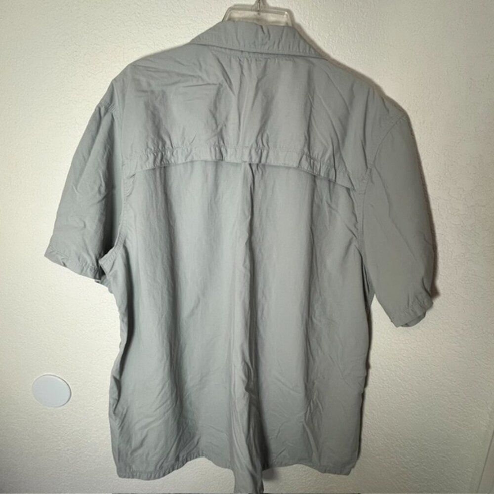 North Face Light Gray Outdoors Hiking Vented Lightweight Mesh Line- Size XL - Picture 5 of 9